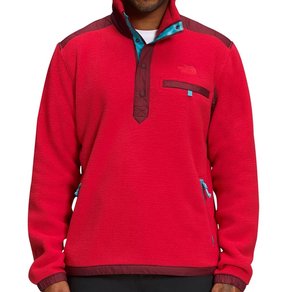 The North Face Royal Arch Snap Fleece Pullover Jacket Men Size Large